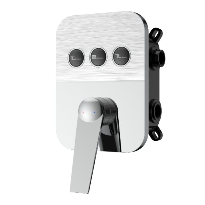 Single level concealed shower mixer 3 fuction