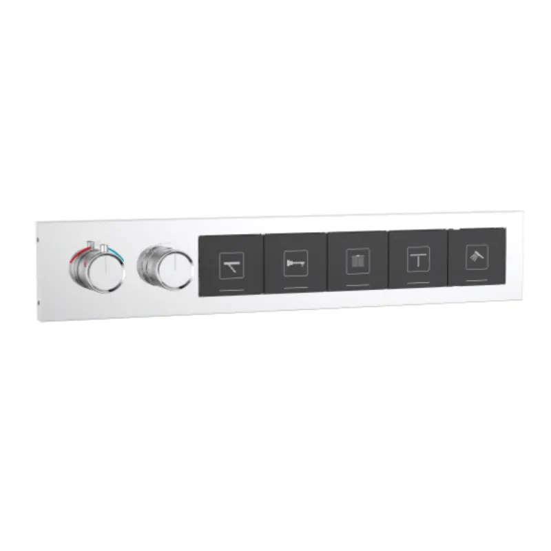 Thermostatic concealed shower mixer 5fuction
