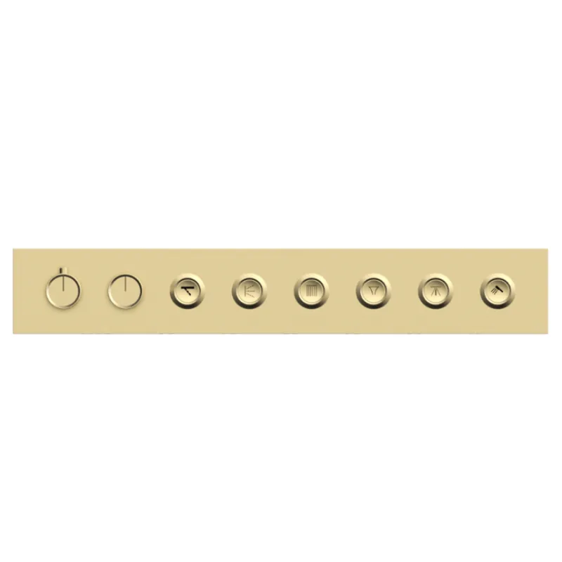 Thermostatic concealed shower mixer 6fuction