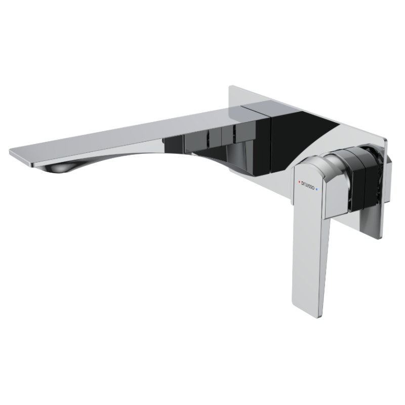 Basin wall faucet mixtur