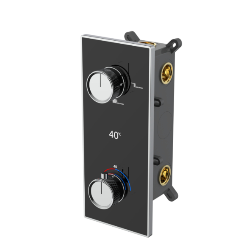 Thermostatic concealed shower mixer 3fuction