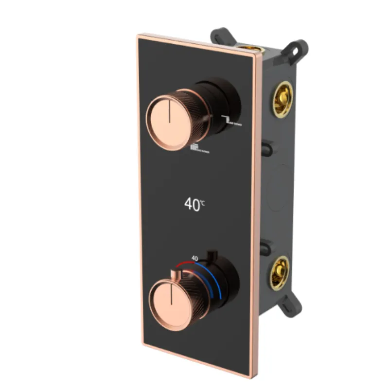 Thermostatic concealed shower mixer 3fuction
