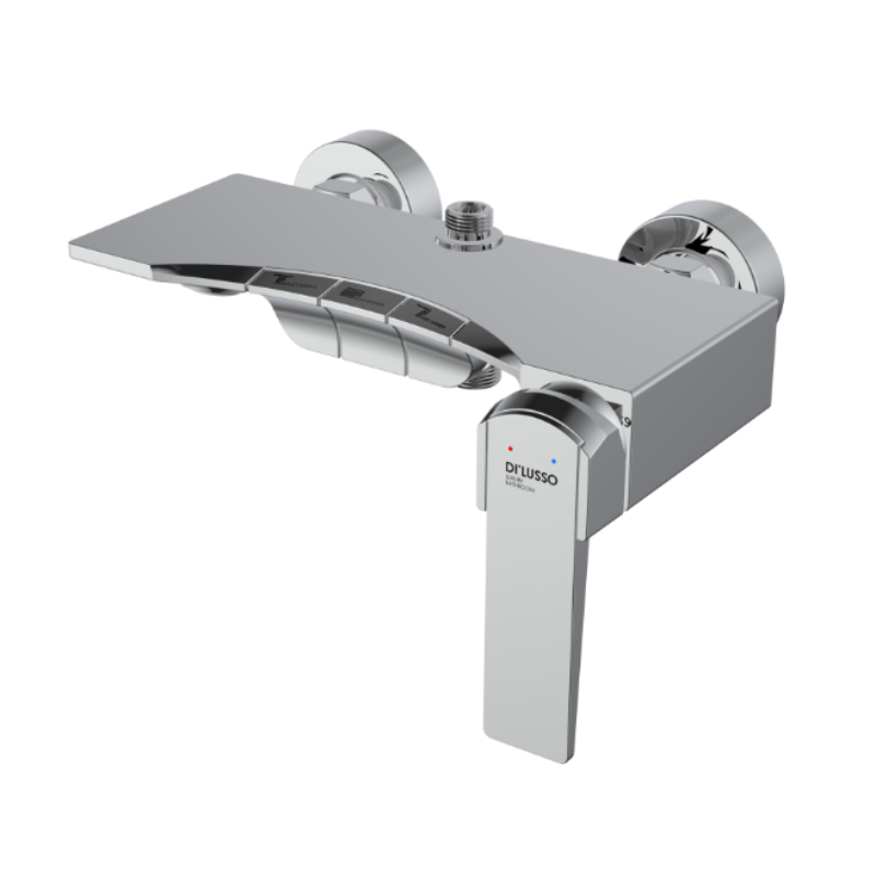 Wall mixer-with bend