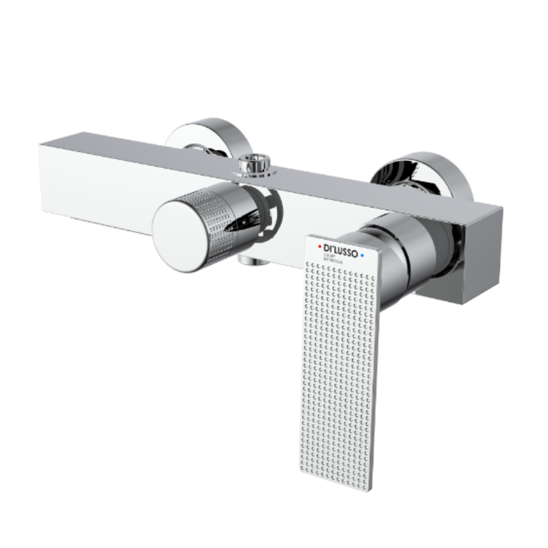 Wall mixer-with bend