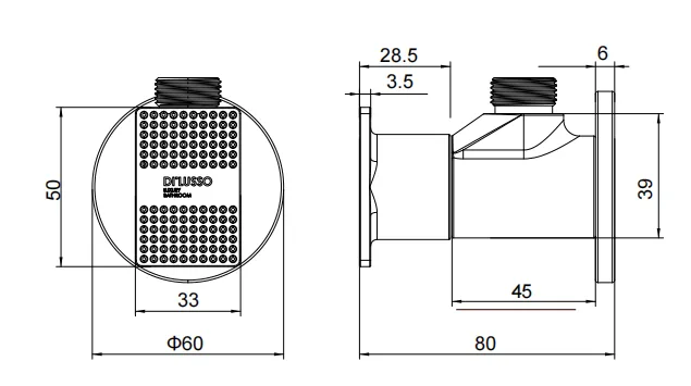 Angle valve