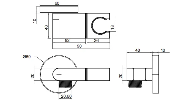 Shower hook