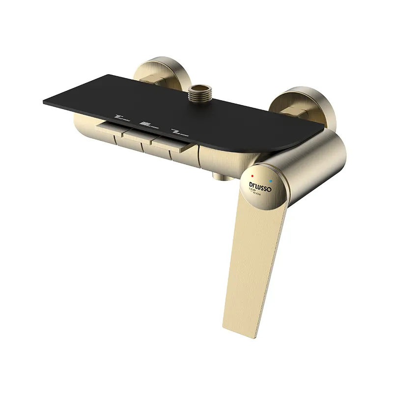 Wall mixer-with bend