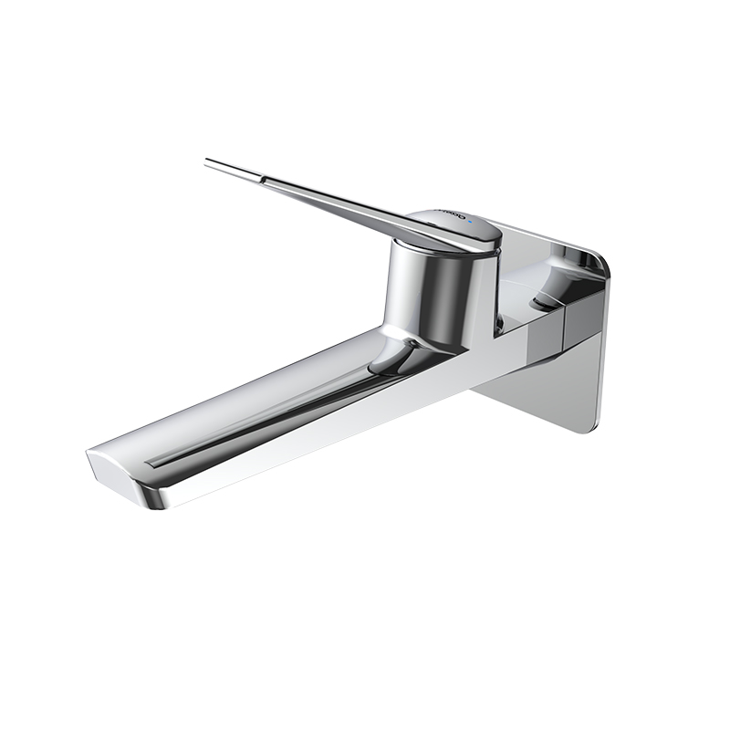Basin wall faucet mixtur
