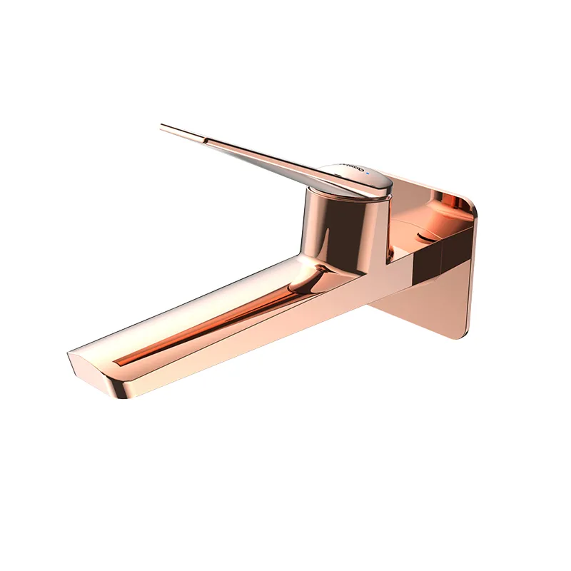 Basin wall faucet mixtur
