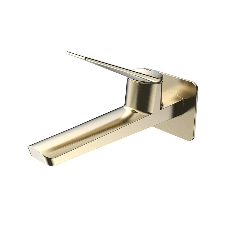 Basin wall faucet mixtur