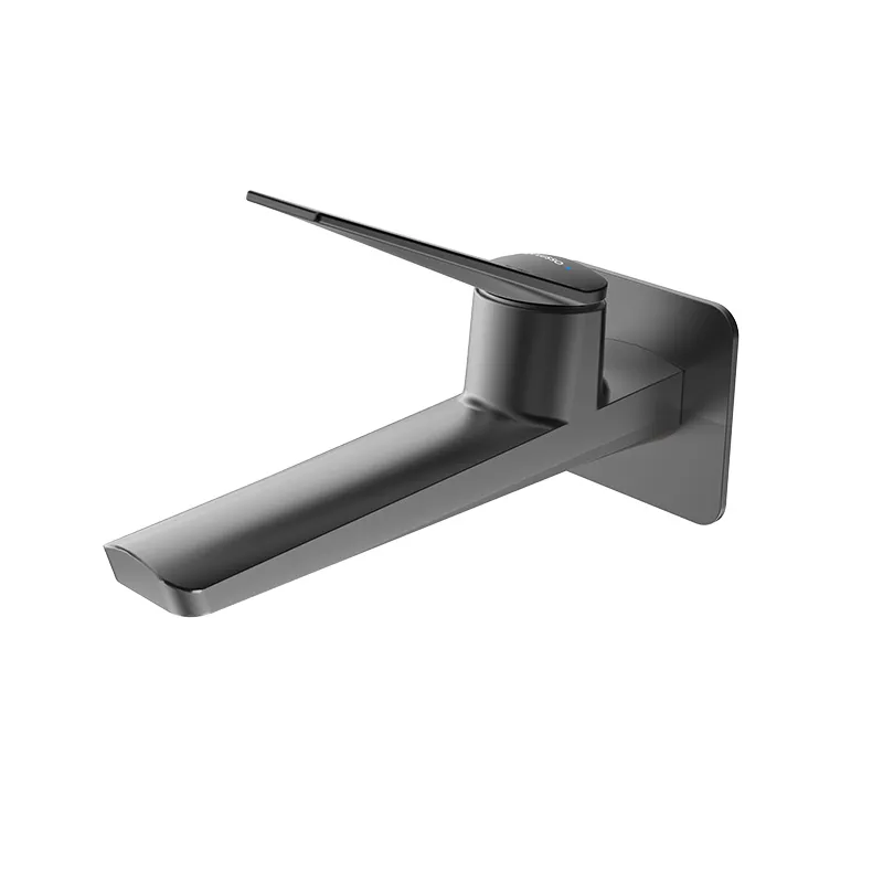 Basin wall faucet mixtur